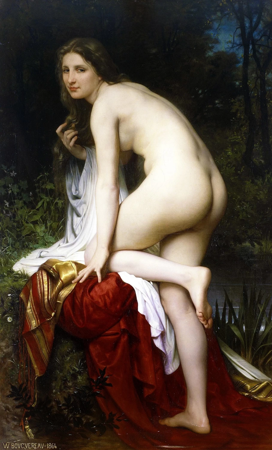 Donna che fa il bagno - Museum voor Schone Kunsten, Gand